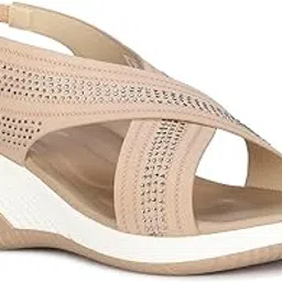 bata Women's Carol Wedge Sandal Casual-picture-38