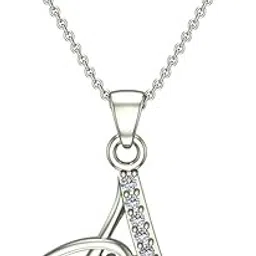 14K/18K/ Yellow/Rose/White Gold And Diamond Pendant for Women-image-77