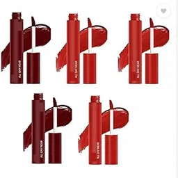Luipui Long Lasting Liquid Lipstick Multi Color LIPSTICK PACK OF 5 (Dark Red, Dark Maroon, 60 ml)-picture-41