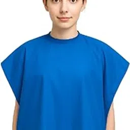 MAKSTILE Short Hair Cutting Cape for Women & Men | Salon & Home Use Hair Dye, Styling, Makeup Apron | Lightweight Barber Cape for Haircut, Shampoo & Beauty Artists - Size: 36 x 29 Inches-picture-30