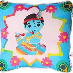 Panda's Box Krishna Mantra Chanting Plush Pillow (25cm) | Soft Musical Toy for Babies & Kids | Soothing Baby Gift for Newborns, Toddlers & Infants | Calm Sleep Aid with Sacred Sounds-image-31
