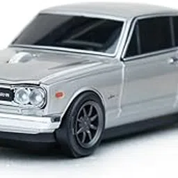 Nissan Skyline Silver Wireless Mouse 2000 GT-R Gun Metal Silver (aka Hakoska) Wireless Bluetooth Compatible Mouse-picture-53