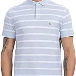 tommy hilfiger Striped Regular-Fit Cotton Polo T-Shirt-picture-16