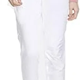 dollar missy Women Pack of 1 Straight Fit Solid Cigarette Trousers- Forest Green-picture-17
