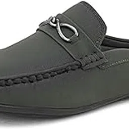 sir corbett Leather Back Open Loafers Shoes for Men (Size 6 to 13)-picture-41