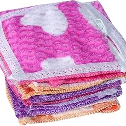 majik Zipper Pocket Hankies for Women and Girls (Set of 6)-picture-53