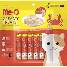 DynamicSales (India) Me-0 Creamy Treats for Cats of All Life Stages, 300g (Flavour: Crab)-picture-26
