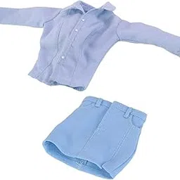 Fashion My Day 1/6 Scale Female Soldier Clothes for 12" Soldiers Figures Blue-picture-17