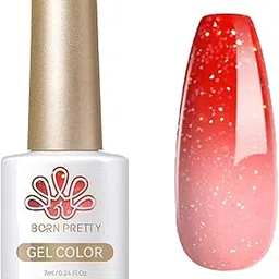 Born Pretty 7ml Color Changing Gel Nail Polish, from BELLE GAGA Glitter Temperature Change Gel Polish Long Lasting Nail Polish UV for Manicure and Nail Art, DIY at Home, Salon-Quality - 61385-21-picture-32