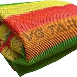 VG TARP Multicolor Shade Net 90% UV Protected for Terrace, Garden, Greenhouse, Balcony & Multipurpose Gardening | Durable Sun Protection Net for Plants & Outdoor Use | Size 10FTX25FT-image-18