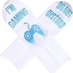 bnf "Do Not Disturb I'm Playing Game Funny Socks Unisex mid tube 10cm | Clothing Shoes & Accessories | Mens Clothing | Socks-picture-50