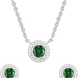 Jewellery Set for Women and Girls | Gifts for Women & Girls | Necklace and Earrring Set With Extendable Chain-image-76