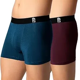 maniac || Mens || Modal || Multicolor || Trunks Pack of 2-picture-32