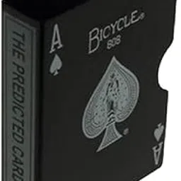 milesmagic Bicycle Stainless Steel Card Clip Defender for Rare Expensive Limited Edition Playing Cards Protection Guard Holder (Deck not Included) (Black)-picture-55