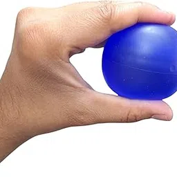 FinchGold Hand Exercise Gel Ball, Grip Strengthener (Large - Blue)-image-94