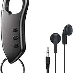 FREDI HD Plus 16GB Keychain Digital Voice Recorder | Clear Audio Recording | Built-in Mic | Rechargeable | USB Data Transfer | MP3 Playback | Portable Audio Recorder for Lectures, Meetings & Notes-image-45