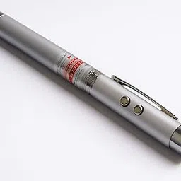 Boosty® 5-in-1 Silver Laser Pointer Pen – Red Laser, LED Flashlight & Stylus with Pocket Clip & Magnet – High Precision Pointer for Presentations, Pets & Education-picture-27