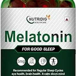 Nutridig 5mg Melatonin Soft Gel Capsules with supportive ingredients TAGARA & VITAMIN B3 for sound sleep | 60 Soft Gel Capsules-picture-12