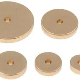 Enakshi® 2x6pcs/set Leather Solid Brass Circle Margin Gauge DIY Leather Wide Bore|Crafts | Leathercrafts | Leathercraft Tools | Other Leather Tools-image-82