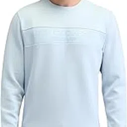 u.s. polo assn. Men's Blue Logo Crew Neck Long Sleeve Casual Cotton Regular Fit Sweatshirt-picture-13