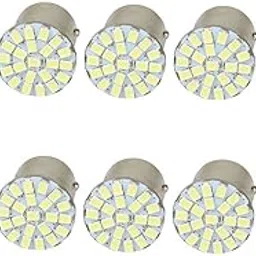 12V 1157 22 SMD LED Bulbs For Car Brake Light Stop Light Tail Light Reverse Lamp White 10-pack-picture-22