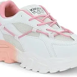 knoos Stylish Trendy Lightweight Canvas Casual High Top Sneaker Shoes For Women's & Girls| Sneakers| White UK-picture-21