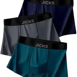 Nylon Men Strechable Regular Fit Underwear, Pack of 3-image-84