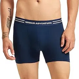urban adventure Men's Anti Bacterial Premium Micro Modal Spandex Solid Trunks with No Marks Waistband - Moisture Wicking and StayFresh Treatment-picture-41