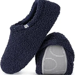 veracosy Women's Fuzzy Teddy Slippers Lightweight Memory Foam Indoor House Shoes-picture-52
