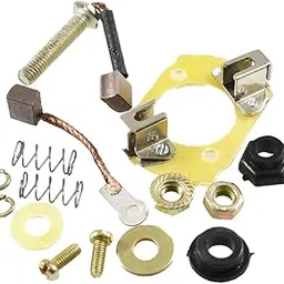 Carbon Brush Plate Assembly | Carbon Brush holder FOR VARROC,PULSAR 150/180 UD2 (SET OF 2) DISCOVER 125 O/MDISCOVER 135 N.M DTS i/AVENGER 180 |(Original equipment manufacturer) ORADO-picture-10