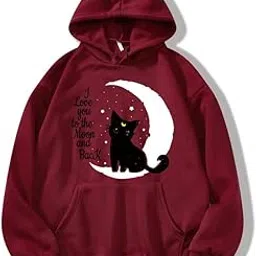 absolute defense Cute Cat Hoodie Women Girl Causal Stylish Latest Black Blue Red Pink Lavender Maroon Peach 499 599 699 Under-picture-16