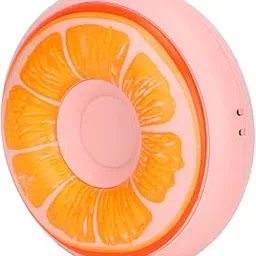 Ubersweet® Donut Shape Electric Hand Warmer Hand Size Pocket Hand Warmer USB Rechargeable 3S Fast Heating 3 Gears for Home Travel (Pink F)-picture-19