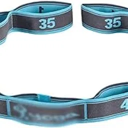 ZALHIN Fascia Stretcher Gym Fitness Yoga Pilates Stretch Strap Belt Physical Training Resistance Band Yoga Equipment (Color : Hortel�)-picture-18