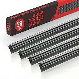 28inch Refills Windshield Wiper Blade Strips, DIY Silicone Car Frameless Window Boneless Replacement Refills, Auto Adjustable Insert Rubber Wiper Blade Refills-4PCS-picture-17