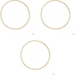 Enakshi® 6X Embroidery Hoop Wooden Round Bamboo Stitch for Art Crafts20/36/40cm|Crafts | Needlecrafts & Yarn | Embroidery & Stitch | Hand Embroidery Tools & Accs | Hand Embroidery Hoops & Frames-picture-16