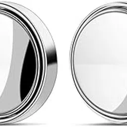 Enavree Pack of 2 360° Rotating Blind Spot Mirror for Car, Bike & Trucks - Round HD Convex Glass Rear View Mirror, Waterproof Wide Angle Car Side Mirror Accessory for Safer Driving & Easy Parking-picture-19
