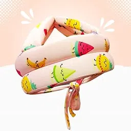 LILTOES Baby Head Protector for Safety of Kids 6M to 3 Years- Baby Safety Helmet with Proper Air Ventilation & Corner Guard Protection (Fruitcake)-picture-17