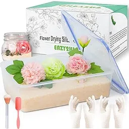 Eazy2hD Silica Gel Flower Drying Kit, 5LBS Flower Drying Silica Crystals with Sealed Container and Gloves for Wedding Bouquet Preservation-picture-51