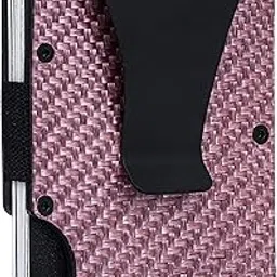 urban forest Asher Pink Metal Card Holder for Men & Women-picture-49