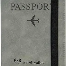 prim enterprise Passport Holder Cover Travel Wallet Organiser, Passport Case with RFID Blocking, PU Leather Travel Document Holder for Men & Women Travel Accessories-picture-11