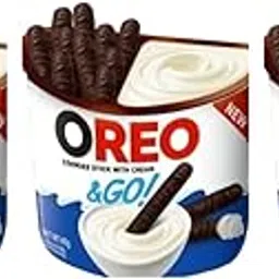 Oreos Cookies Stick with Cream – Pack of 3 (40g Each) | Crunchy Cookie & Cream Dip Cups | Ready-to-Eat Snack-picture-27