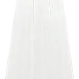 radhika 'n' dhaanya creation Georgette Flared Frilly Skirt, 8 Meters Long White-picture-15
