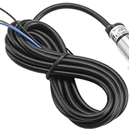 Heschen Inductive Proximity Sensor Switch PR12-2DP Cylindrical Type DC 12-24V 3 Wire PNP NO(Normally Open) CE image 1