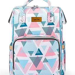 laee cute Printed Diaper Bag for Mothers for Travel, Maternity Bag for Newborn Baby, Mother Travelling Bag, Multiple Pocket Water Resistant Baby Bag-picture-10