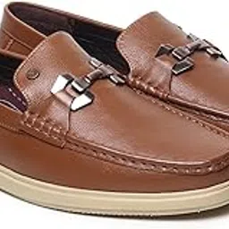 yoho Lofos Men 004 | Leather Slip-On Loafers | Stylish, Flexible Shoes with Footpharma Footbed | Comfortable Party, Office & Casual Footwear-picture-13