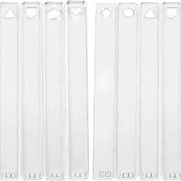 LOOM TREE® Clay Thickness Ruler Lightweight Clear Clay Depth Guide for Workshop | Sculpting, Molding & Ceramics | Ceramics & Pottery | Pottery Tools & Sets-picture-69