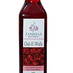 TANIMAA Products Natural Organic Gul-E-Wafa Sharbat (700Gm) (Red)-picture-14