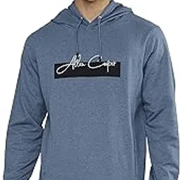 allen cooper Pure Cotton Zipper Hoodie for Men image 1