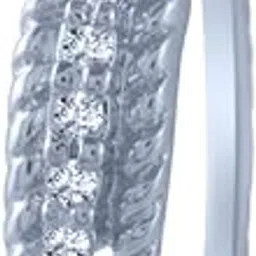 p.c. chandra jewellers 14k (585) White Gold and Diamond Ring for Women-picture-20