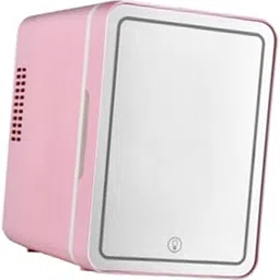 MERISHOPP Mini Fridge with Light Mirror Mini Personal Fridge for Dorm Room Bedroom Home|Home & Garden | Major Appliances | Refrigerators & Freezers | Mini Fridges-picture-31